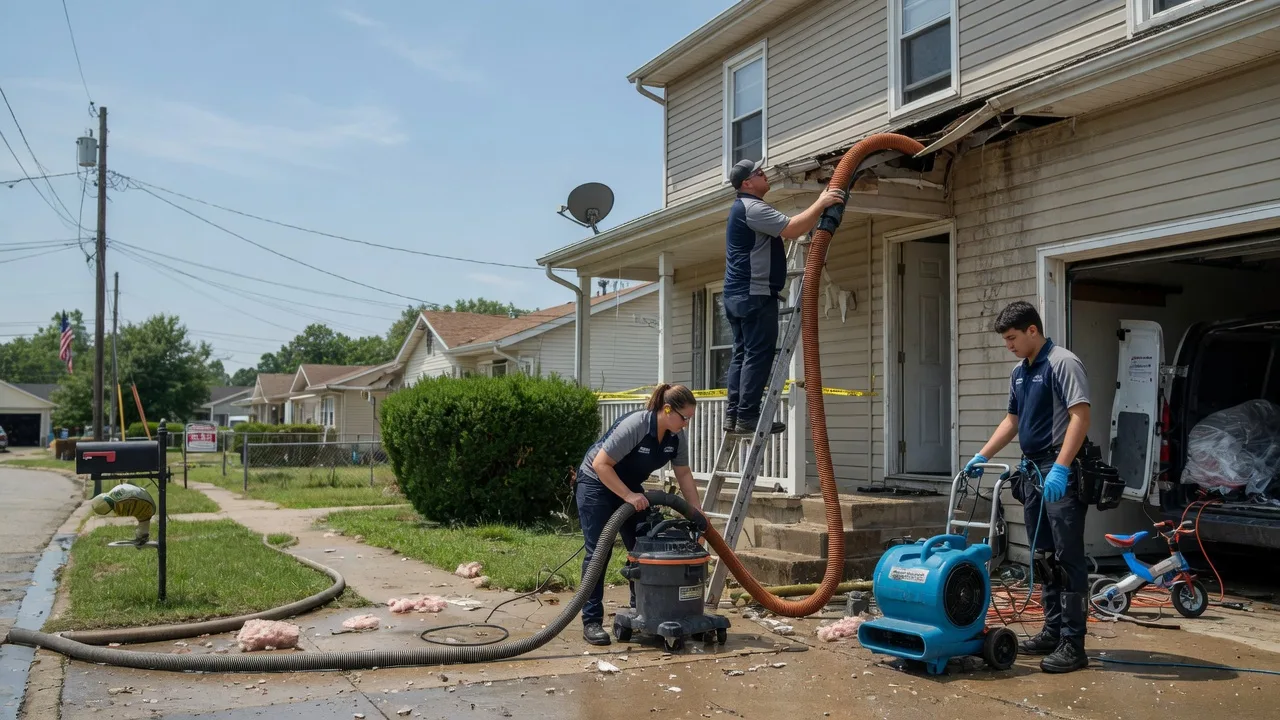 Water Damage Restoration in Petersburg, TN near me